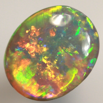 SOLID BLACK CRYSTAL OPAL Brilliant colours. Amazing 3D pattern with large rolling flashes!! With VIDEO